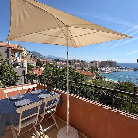 بيت للعطل Spacieux Triplex Avec Vue Mer, Proche De Monaco, 54 M2 *